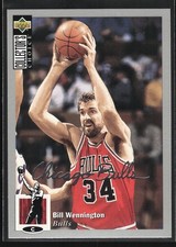 1994-95 Upper Deck Collector's Choice Base - Silver Signature Bill Wennington