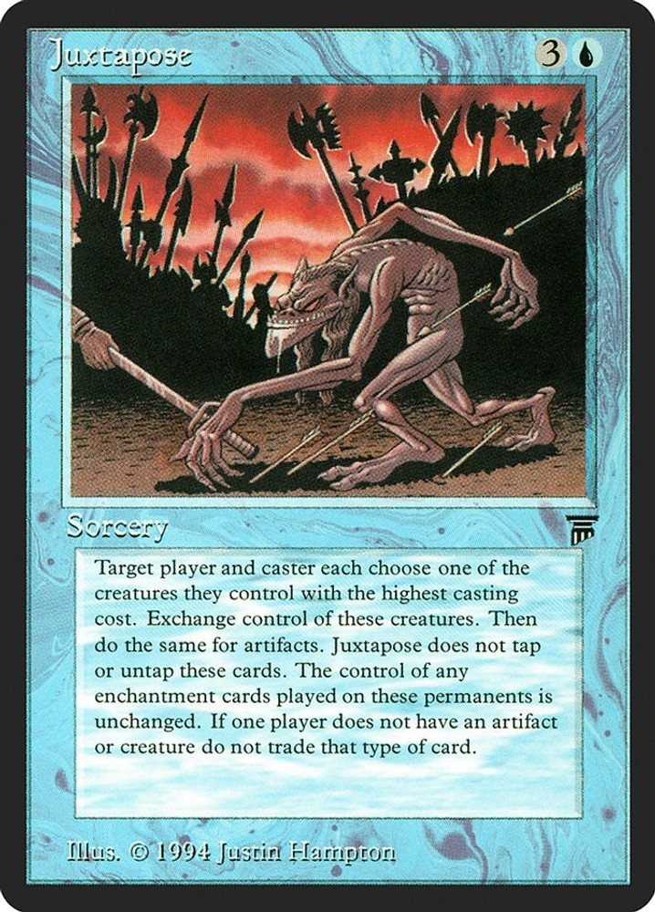 Juxtapose # (LP) Legends (LEG) MTG