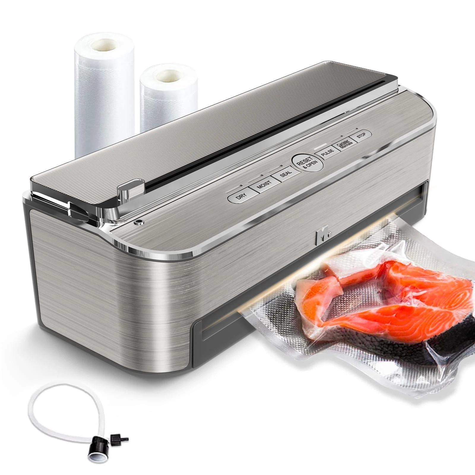 85kPa 120W Vacuum Sealer, Automatic Food Sealing Machine, Le...