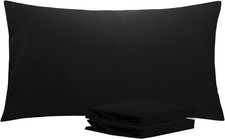 King Pillowcase Set - 2 Pack Brushed Microfiber 20X36 Pillowcases - Soft, Wrinkl