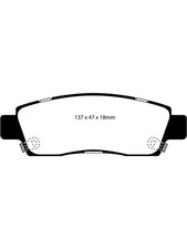 EBC 07+ For Buick Enclave 3.6 Yellowstuff Rear Brake Pads (DP41672R)