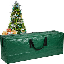 Christmas Tree Storage Bag Fits 6ft  7.5ft Artificial Tree Waterproof Zipper