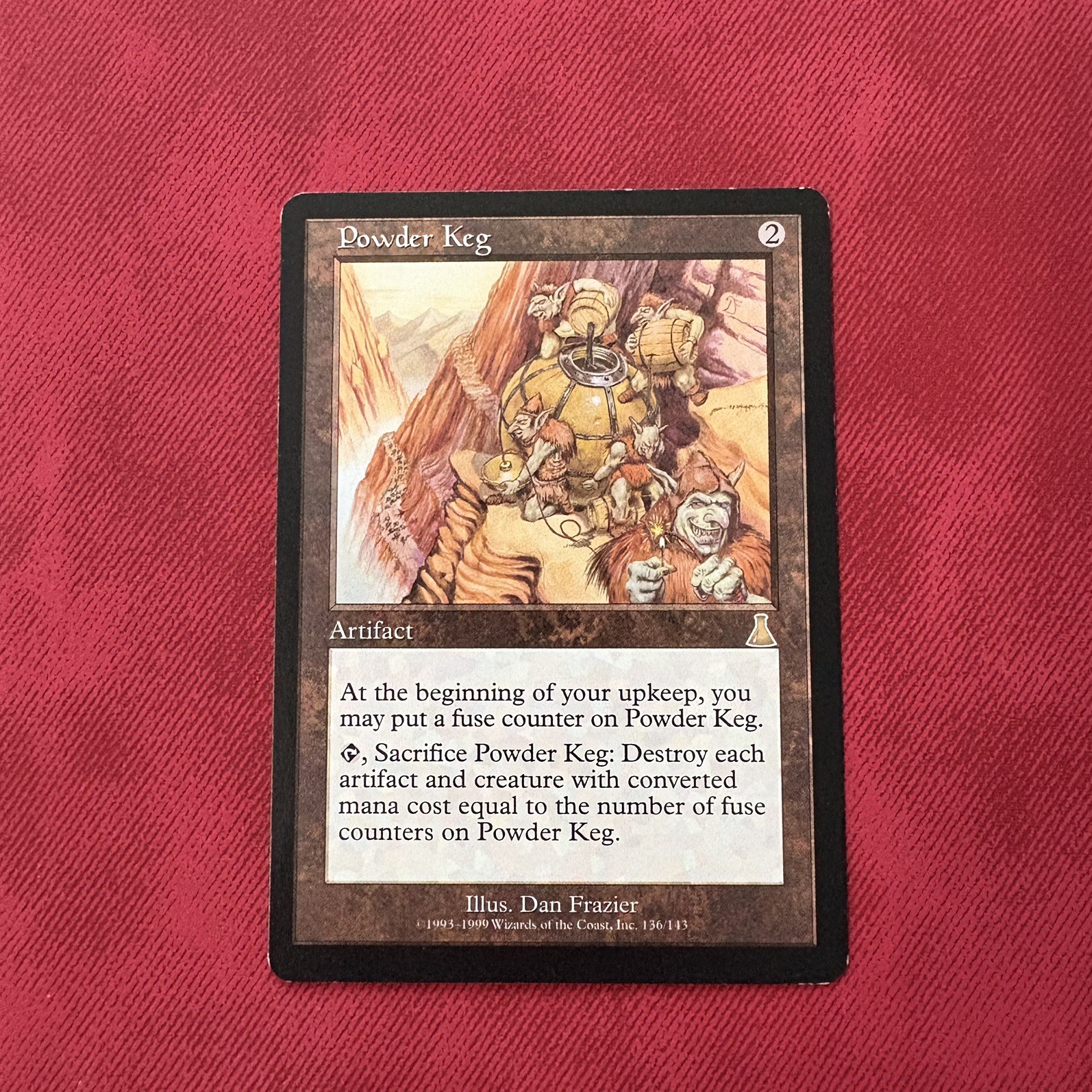 Powder Keg Urza's Destiny NM/LP Magic The Gathering MTG