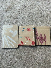 Junk journal - Upcycled and handmade set of 3 