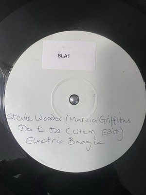 Marcia Griffiths Electric Boogie Stevie Wonder Do I Do (U-Turn Re-Edits) WHT LBL