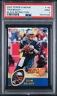 2003 Topps Chrome NFL Black Refractor Tom Brady PSA 9 #148 New England Patriots