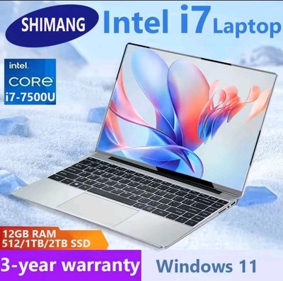 Ultra Slim Laptop Intel Core i7-7500U  1920*1080 14.1 inch  12GB RAM 1TB
