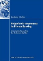 Hedgefonds-Investments Im Private Banking Constantin Echter