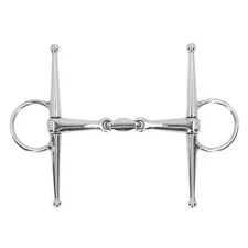 135mm Horse Snaffle Chew Stainless Steel Training Bit Horse Mouth Bit Stainle...