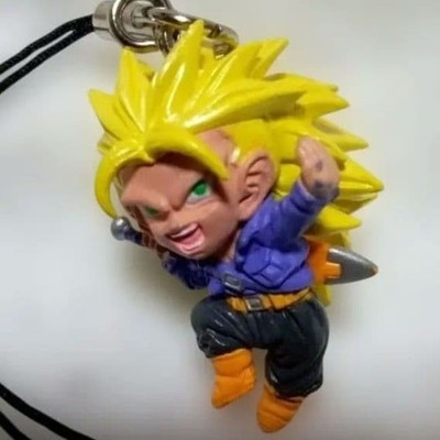 Dragon Ball Super Saiyan 3 Trunks UDM Gachapon Black String Figur Neu