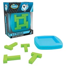 ThinkFun Pocket Brainteasers 4-T Puzzle STEM Toy and Logic Game for Boys and