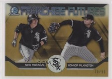 2018 Bowman Draft Gold Refractor 30/50 Konnor Pilkington Nick Madrigal #CWS wx4