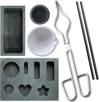 Graphite Torch Melting Casting Kit -7 Pieces, Used for New and Old Craftsmen to