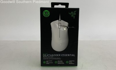 Razer DeathAdder Essential White Edition Wired Gaming Mouse - New