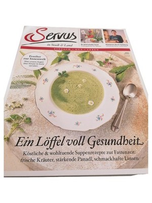 Servus Zeitschrift Ein Löffel voll Gesundheit März 2022 Suppen Kochen