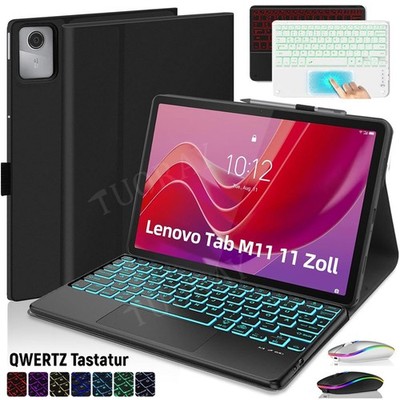 Touchpad QWERTZ Tastatur Für Lenovo Tab M11 TB-330FU/331FC 11 2024 Hülle Maus