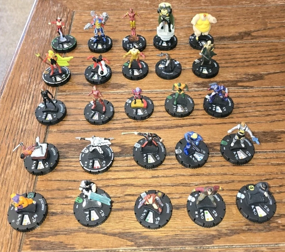 Lot De 25 Figurines Heroclix Marvel - HYDRA - Wizkids - Occasion