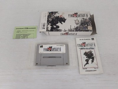 Final Fantasy VI Super Famicom/SNES JP GAME. 9000025750219
