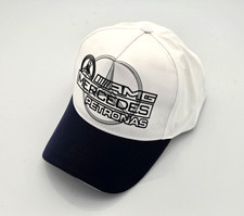 White Mercedes AMG Petronas Formula One Hat Baseball Cap Adjustable Snapback