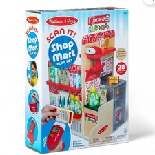 Melissa  Doug Wooden Scan It Shop Mart Play Set