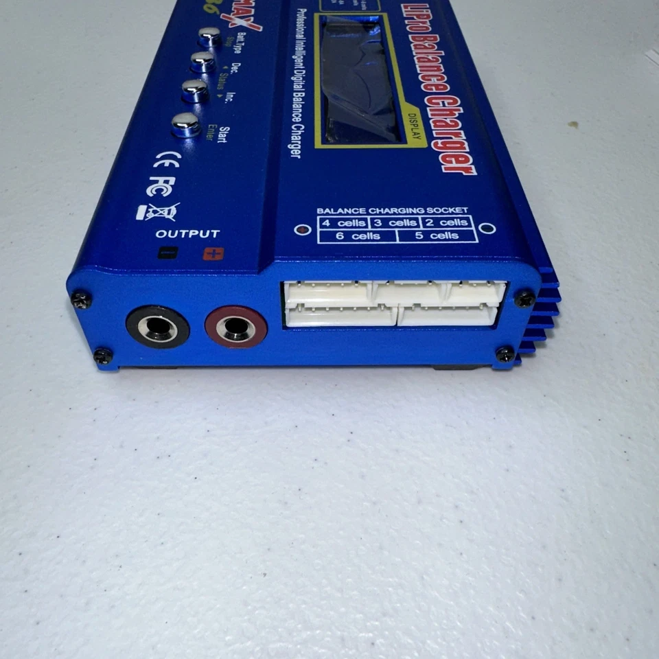 IMax B6 80w Li-ion Poylmer Balance Charger LiIon LiPo LiFe NiCD NiMH Deans T - Image 3 of 4