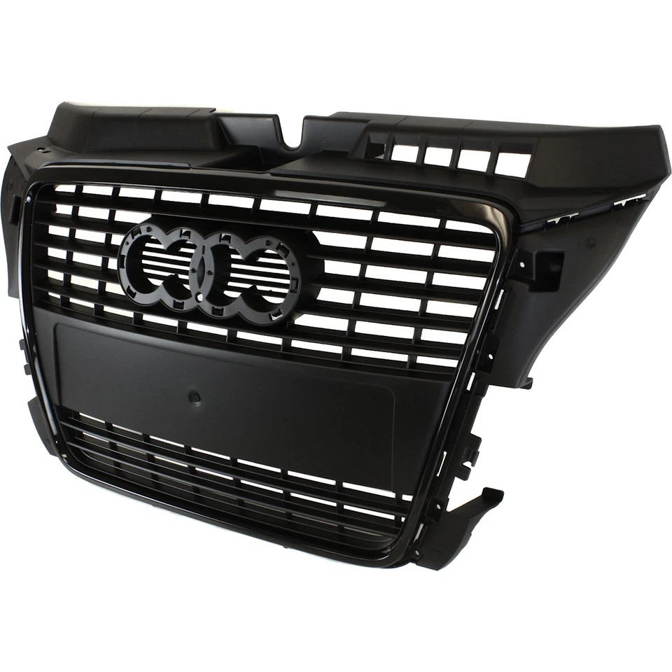 Grille For 2009-2013 Audi A3 Quattro A3 Primed Plastic - Image 2 of 4