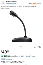 Audio-Technica ATGM1-USB USB Gaming Desktop Microphone