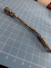 Snap-On Tools USA F712 3/8" Drive Chrome Bent Handle Flex Head Ratchet