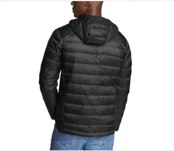 EDDIE BAUER MEN'S DOWN PUFFER JACKET, SECURE POCKET STORM REPEL FILL POWDER. - Image 3 of 4