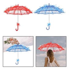 Spitzenschirm, Blumenzubehör, Dekoration, Hochzeit, Tanzen, handgefertigter