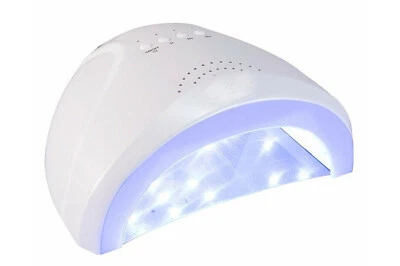 Lampada LED Unghie 48w Semipermanente Gel Fornetto Mani Unghie Uv Timer Sensore
