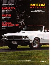 1970 Buick Gs 455 Stage 1 Convertible Glacier White Great Auction Ad