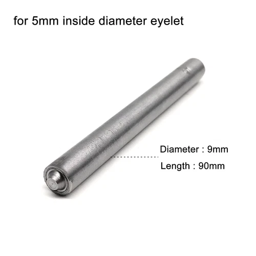 1mm-10mm Bördel Stanze Werkzeug Stab Ösen Tüllen Ring Luftloch Halbhohlniete - Bild 18 von 21
