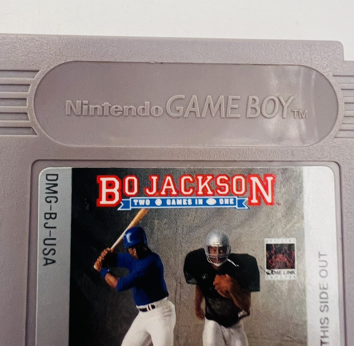 GB Bo Jackson Two Games in One 欧州版 Bo Jackson: Two Games In One (Nintendo Game Boy, 1991) for