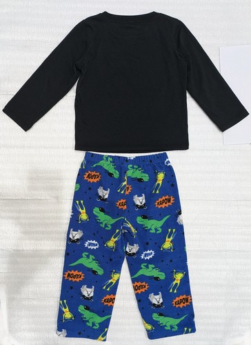 Lot of 8 5T Long Sleeve Shirts & Fleece Pants PJs Simple Joys Carter's - Picture 7 of 18