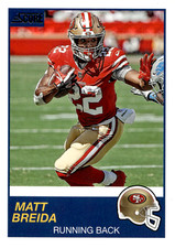 2019 Score - #306 Matt Breida 49ers