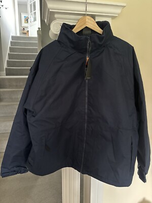 Regatta Professional Men's Hudson Jacket TRA301 navy Zippered Fleece size small 