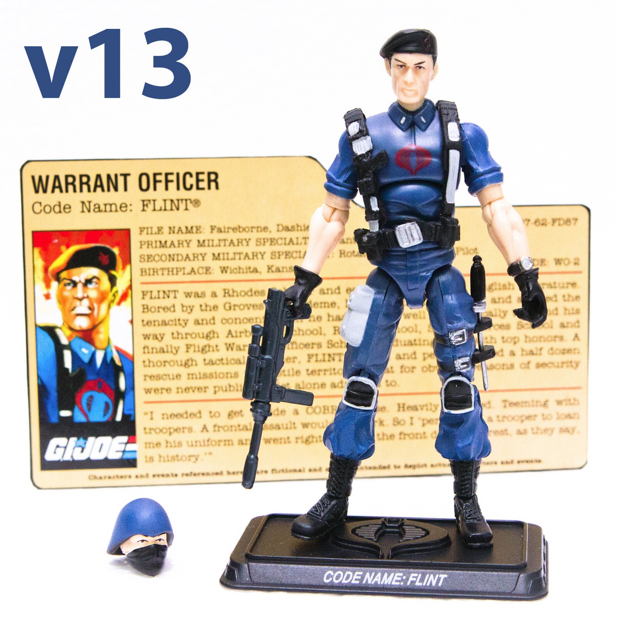 2008 Hasbro G.I. Joe 25th Anniversary FLINT v13 Cobra