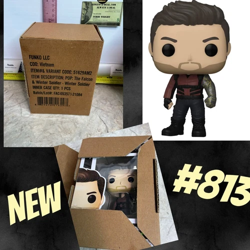Funko POP! Marvel The Falcon and The Winter Soldier - Winter Soldier #813 [Zone