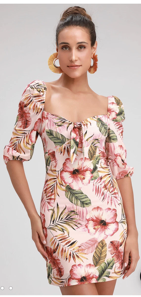 Lulus tropical dress 2025