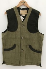 Fenmoor Scottish Lovet Tweed Hunting Shooting Field Waistcoat Size M