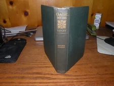 Antique CLASSIC MYTHS IN ENGLISH LITERATURE & IN ART 1911 Gayley HARDCOVER BOOK