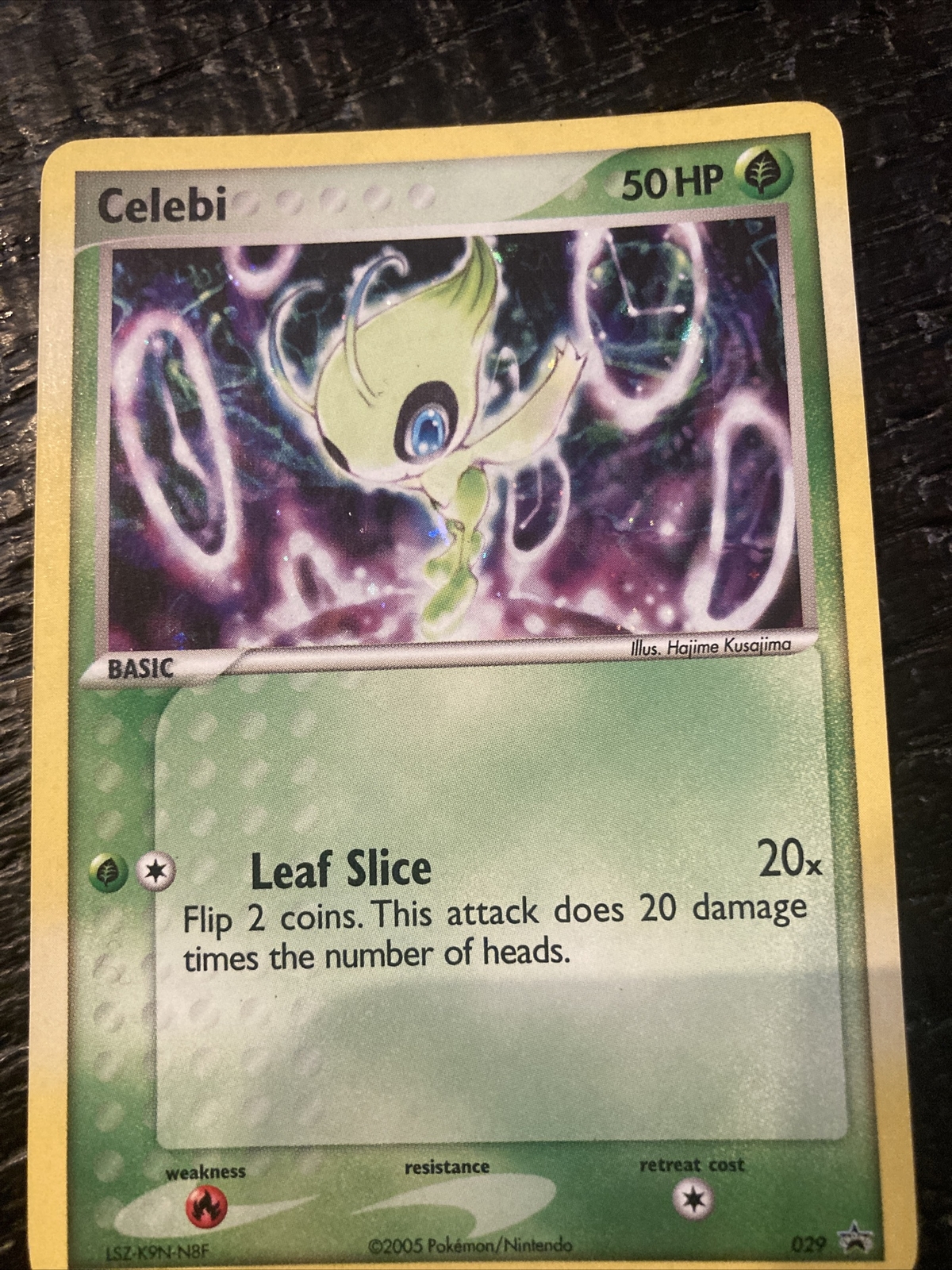 Pokemon Celebi Holo Nintendo Promo 029 NM