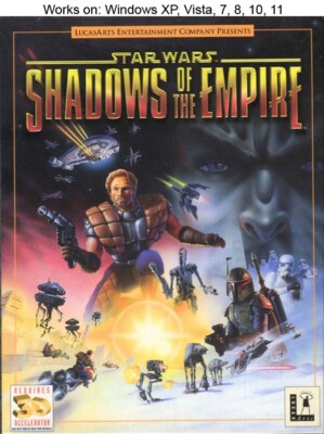 Star Wars: Shadows of the Empire PC Game 1997 Windows 10 11