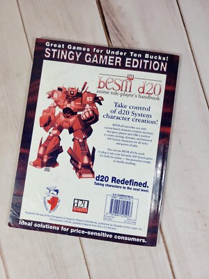 BESM d20 Anime Role-Player's Handbook - Stingy Gamer Edition
