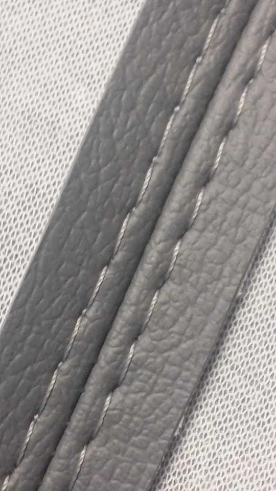 Cubierta de reposabrazos de asiento de cuero sintético gris para Honda CR-V 10-14 Foto 3 de 3