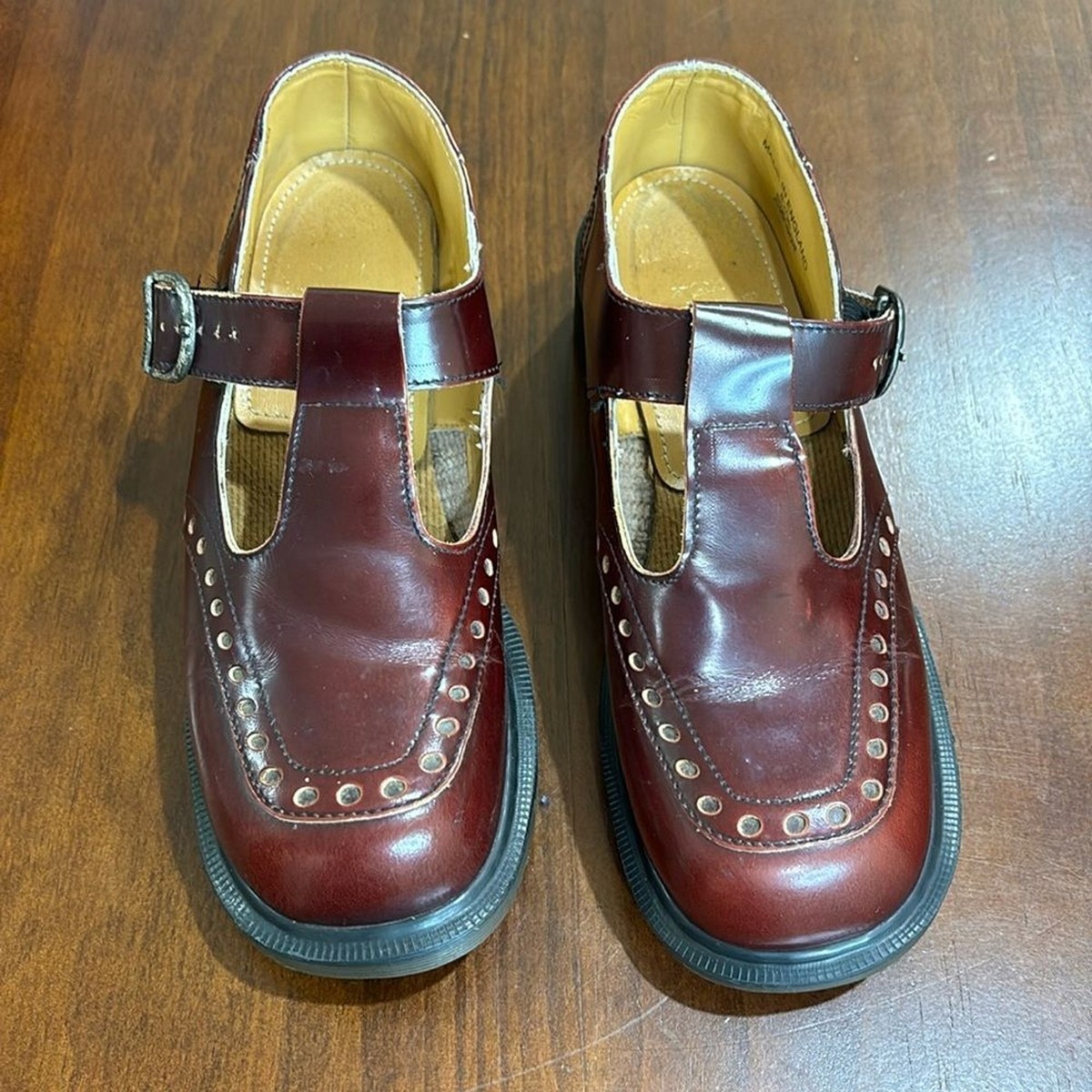 Vintage 90's Dr. Martens T Strap Mary Janes ~ Size 5 UK / 7