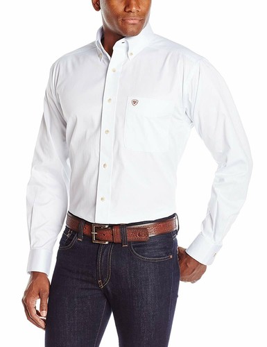 ARIAT Men's Solid Twill Shirt | eBay