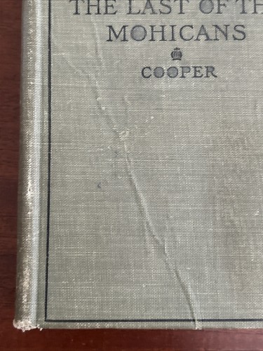 Antique The Last Of The Mohicans Dunbar Cooper Standard English Classics 1898 - Picture 3 of 24