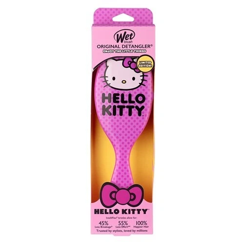 WETBRUSH LIMITED EDITION HELLO KITTY ORIGINAL DETANGLER - PINK - Picture 3 of 5